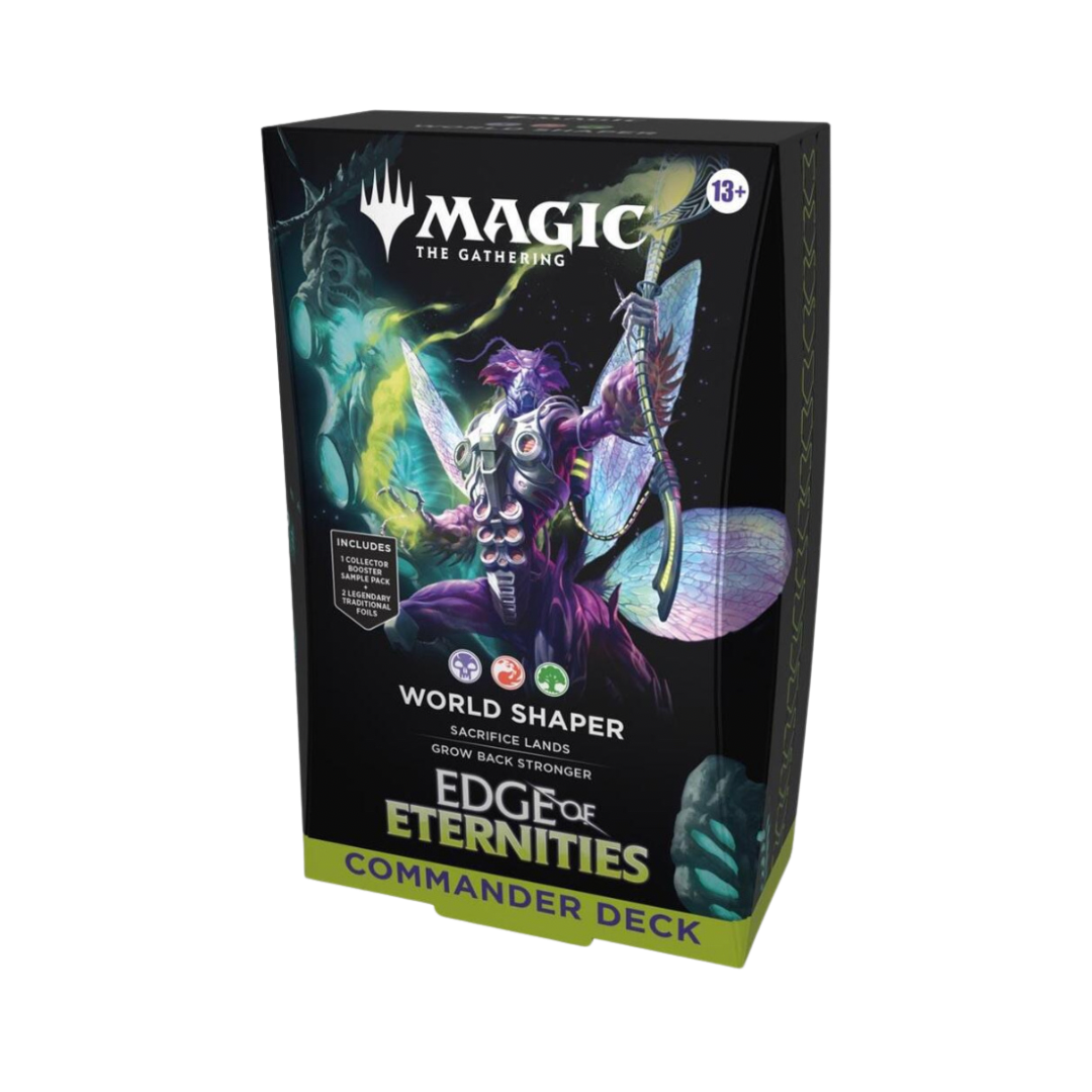 Edge of eternities commander deck world shaper: magic the gathering ENG