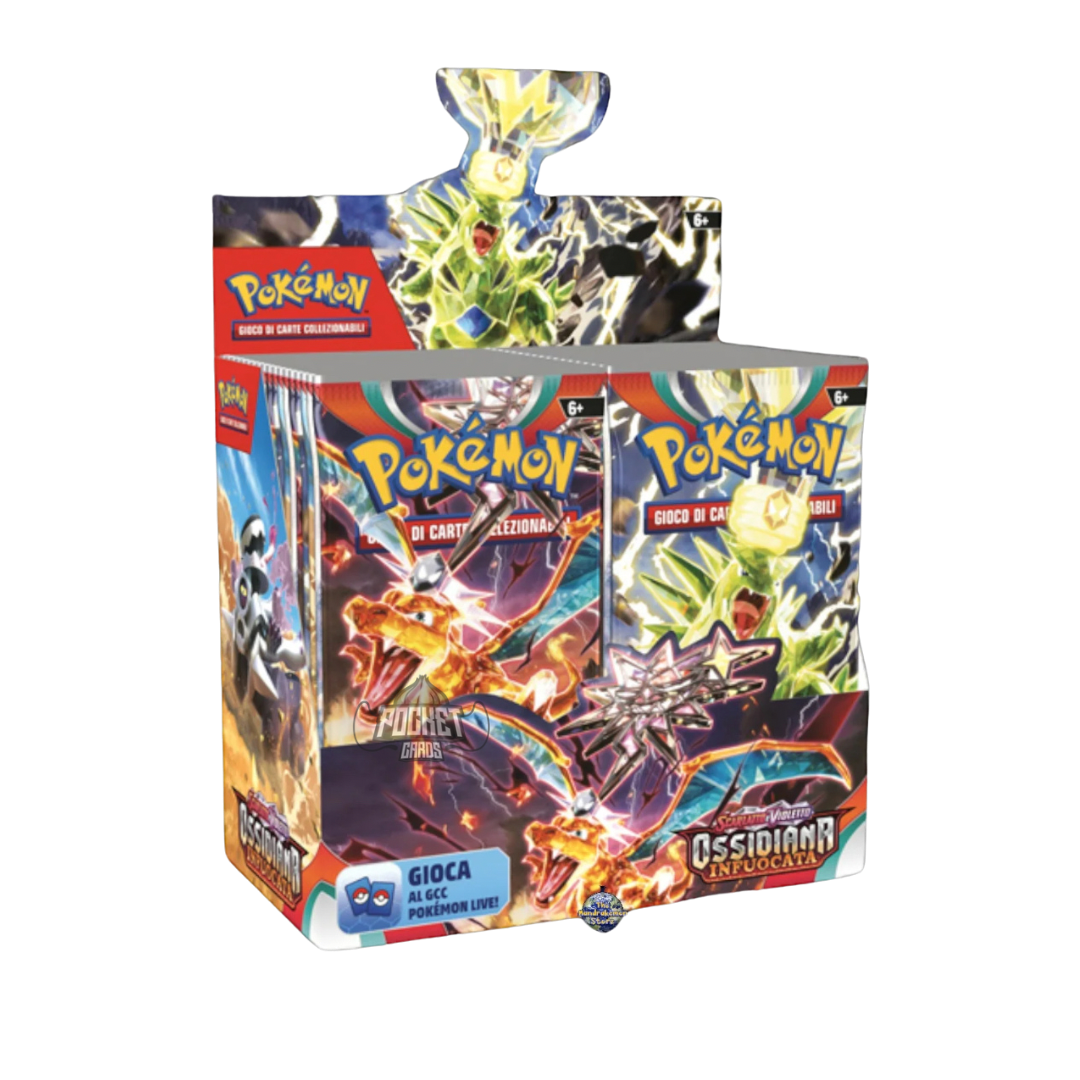 Burning Obsidian Booster Box ( ITA )