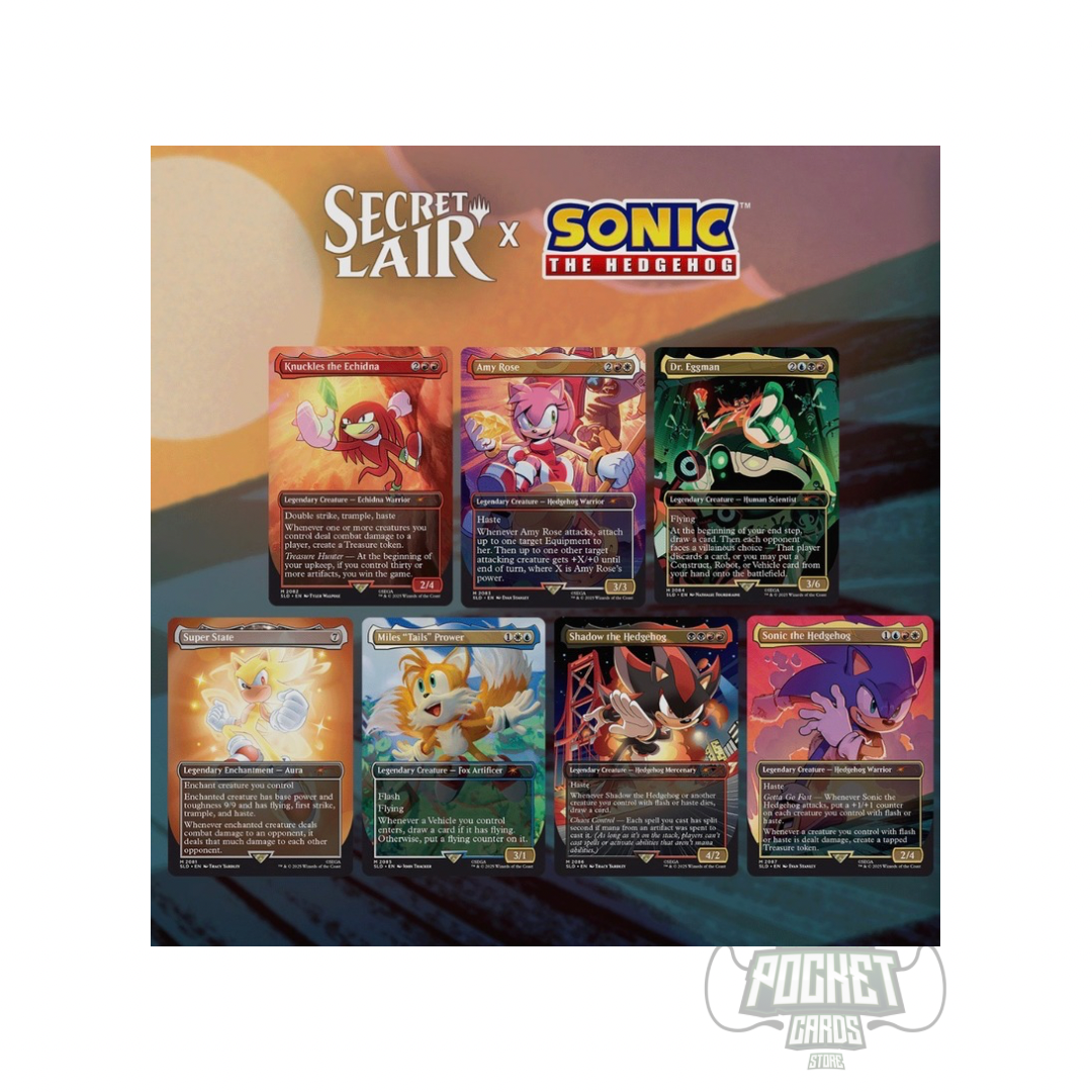 Secret lair magic X sonic ENG