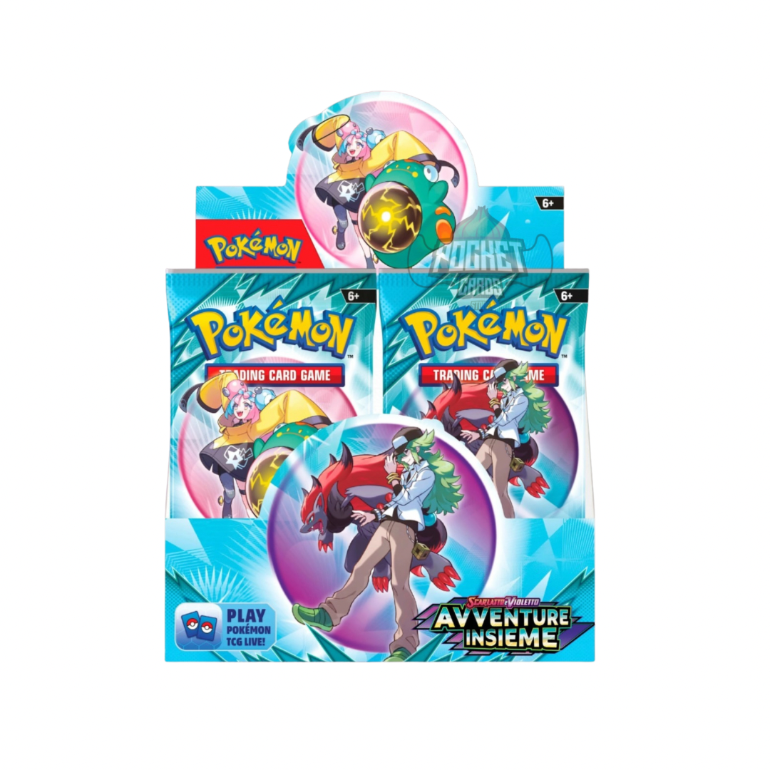 Booster box scarlatto e violetto avventure insieme (ITA)