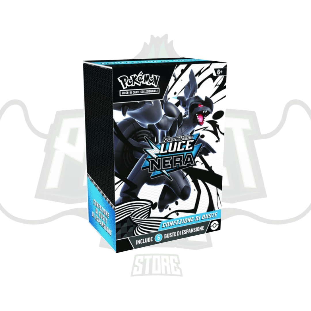 Bundle 6 buste pokemon scarlatto e violetto luce nera ITA