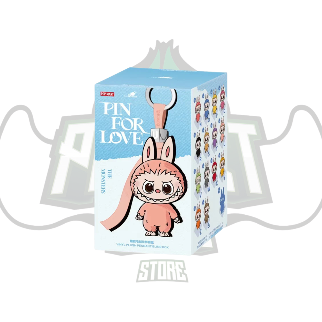 Pop mart labubu pin for love - original version sealed (N-Z)