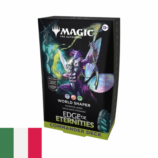Edge of eternities commander deck world shaper : magic the gathering ITA