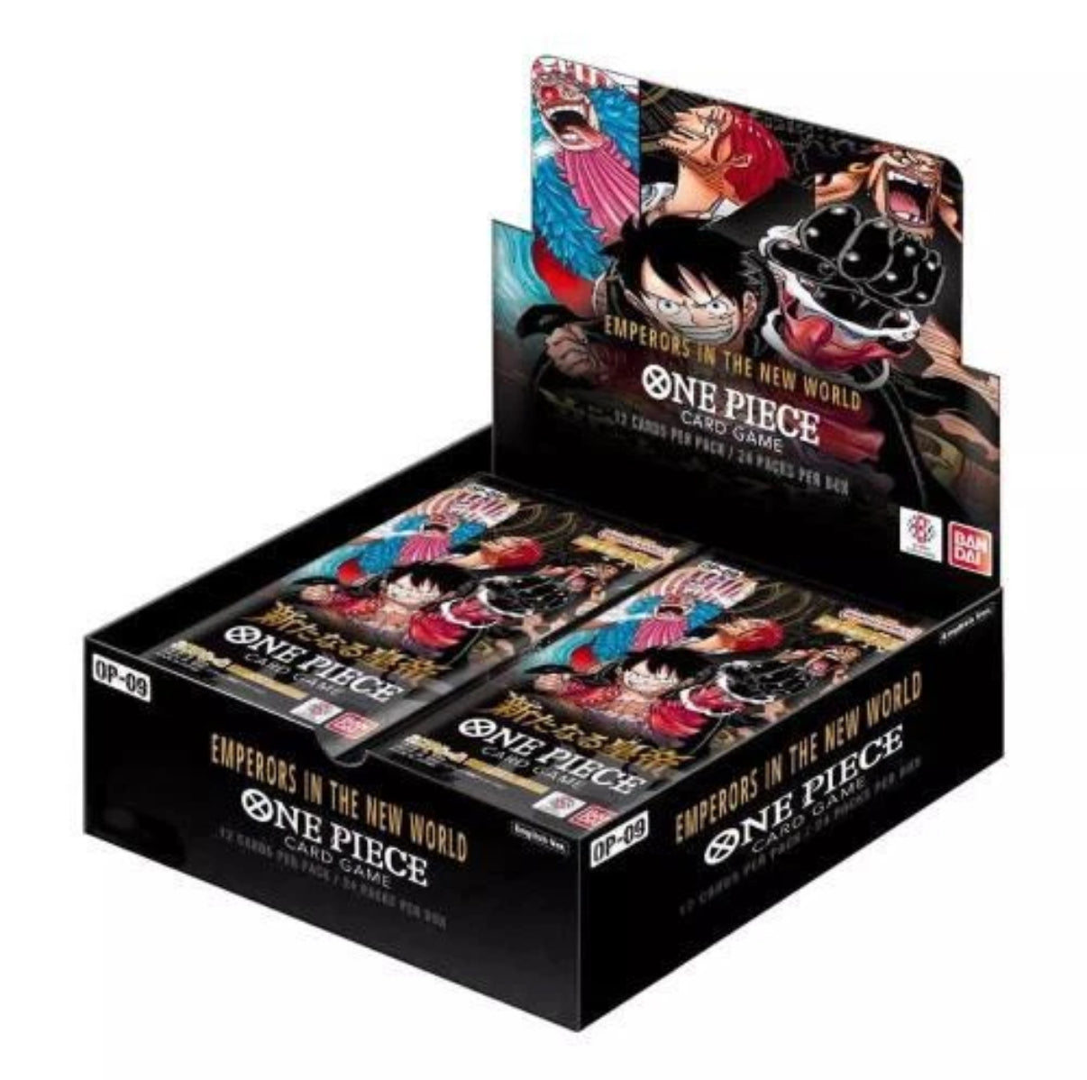 Box one piece card game OP09 emperors in the new world (ENG)