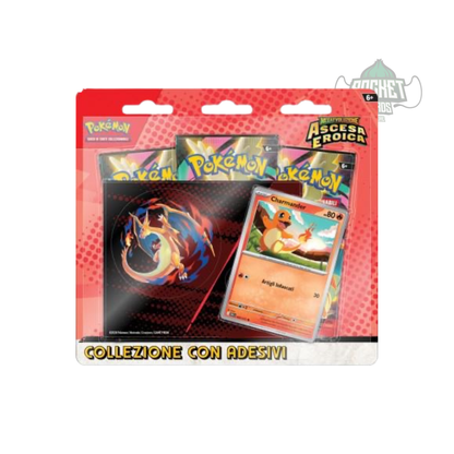 Collezione con adesivi ascesa eroica ITA