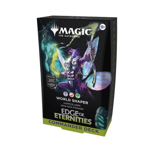 Edge of eternities commander deck world shaper: magic the gathering ENG