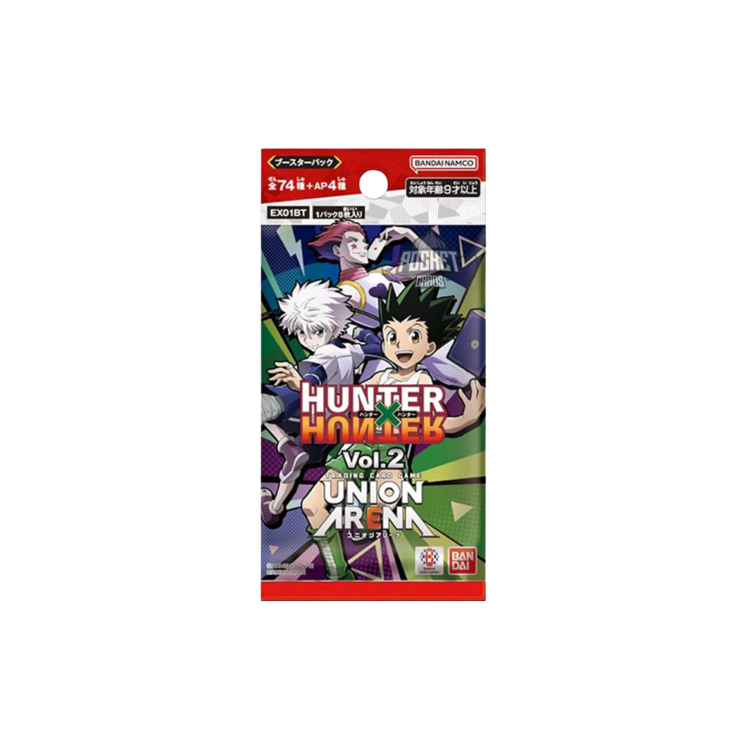 Bustina hunter X hunter vol.2 - Union arena ( JAP )