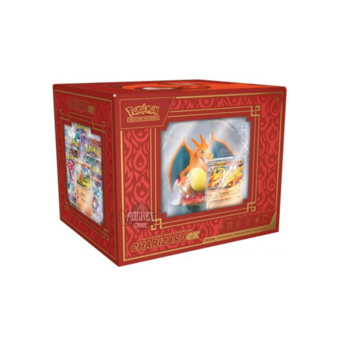 Charizard ex - collezione super premium ( ITA )