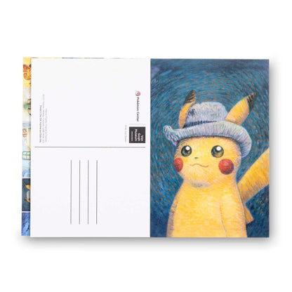 Cofanetto sealed postcard - pokemon center X Van Gogh museum