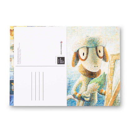 Cofanetto sealed postcard - pokemon center X Van Gogh museum