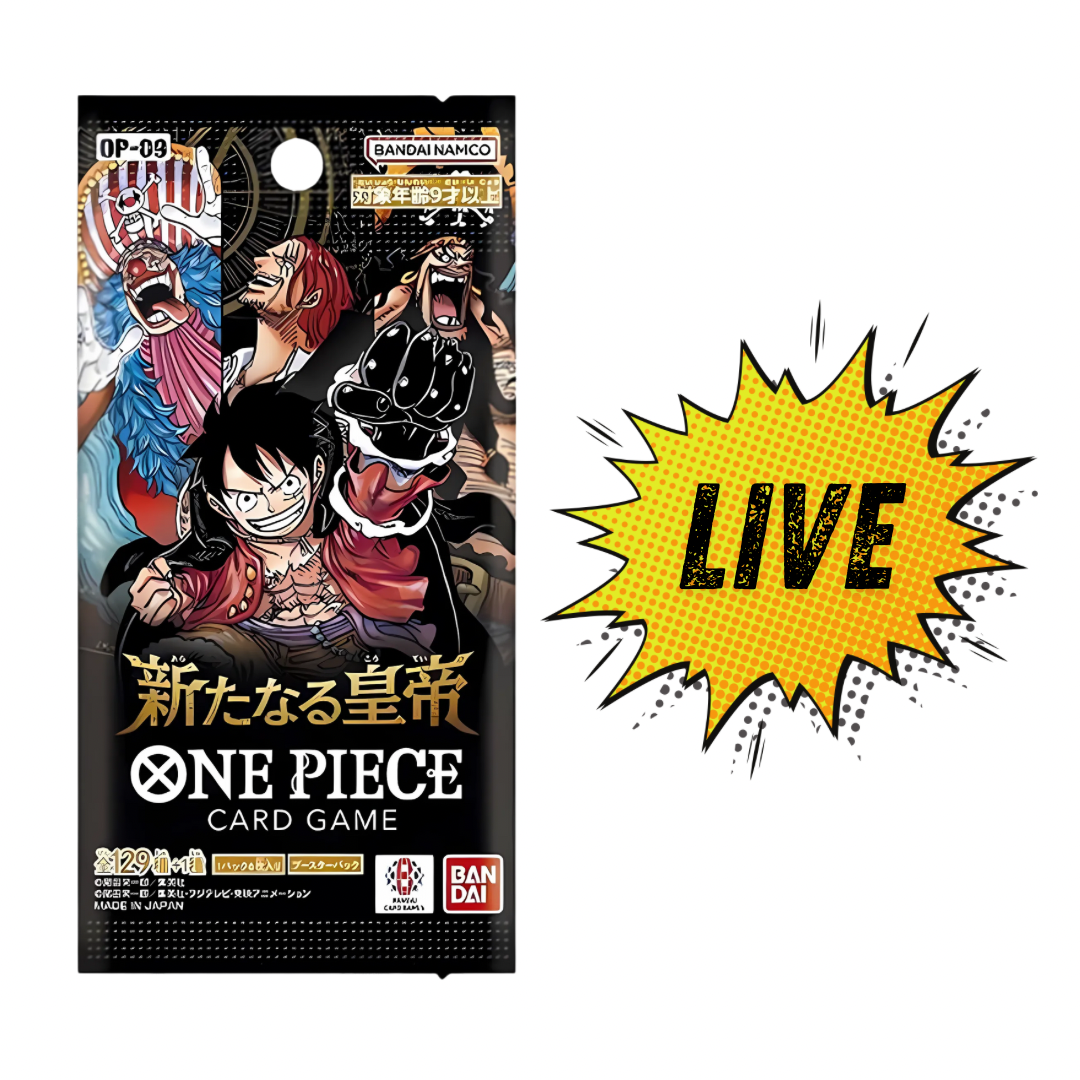 [ LIVE ] PACK SINGOLO OP09 JAP