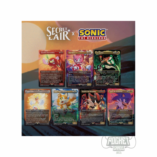 Secret lair magic X sonic ENG