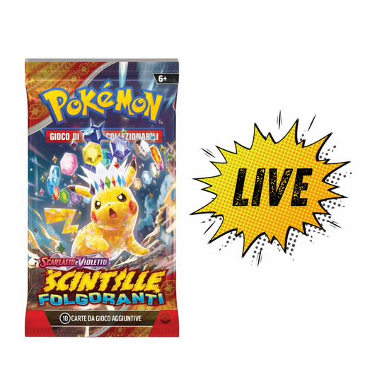 [ LIVE ] PACK SINGOLO SCINTILLE FOLGORANTI