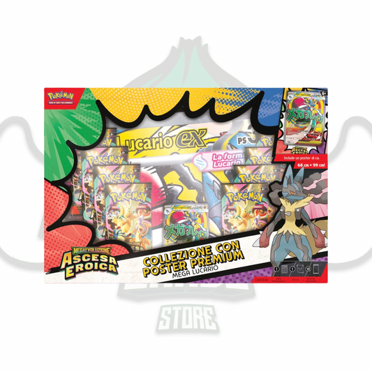 [PREORDER] COLLEZIONE CON POSTER PREMIUM MEGA LUCARIO-ASCESA EROICA (ITA)