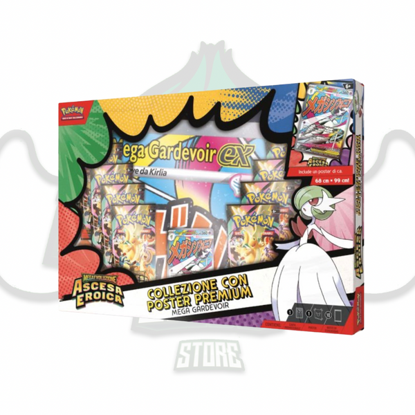 [PREORDER] COLLEZIONE CON POSTER PREMIUM MEGA GARDEVOIR-ASCESA EROICA (ITA)