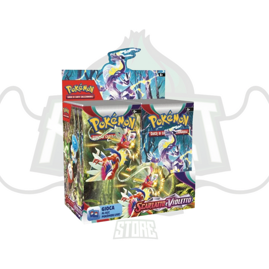Box pokemon scarlatto e violetto 36 buste ITA