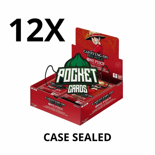 One piece card game carrying on his will-OP13 ENG-CASE SEALED
