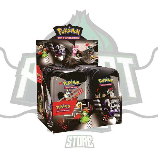 mini tin luce nera & fuoco bianco case sealed ITA