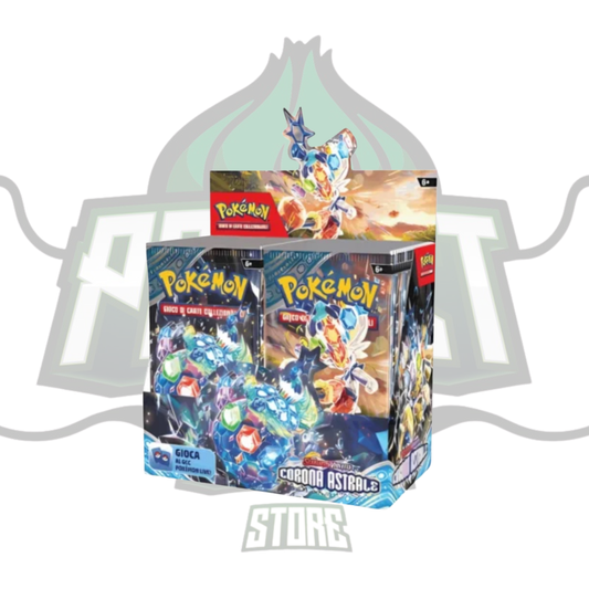 box Pokémon scarlatto e violetto corona astrale ITA