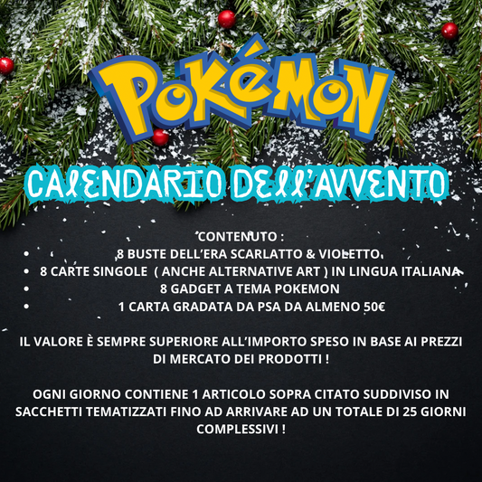 Calendario dell’avvento POKÉMON VERSIONE SILVER