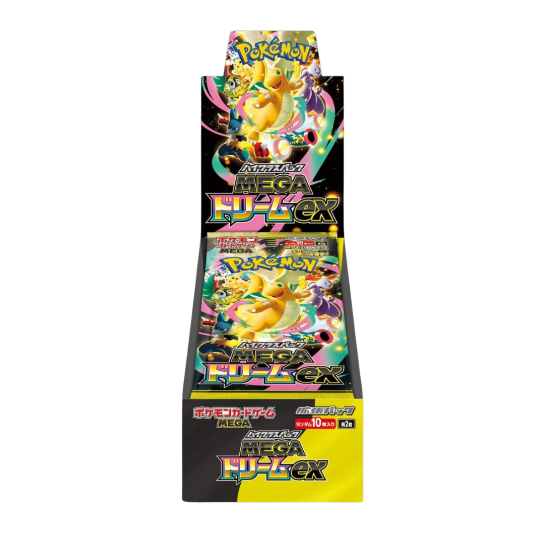 Pokemon Mega dream ex display 10 buste (JAP)