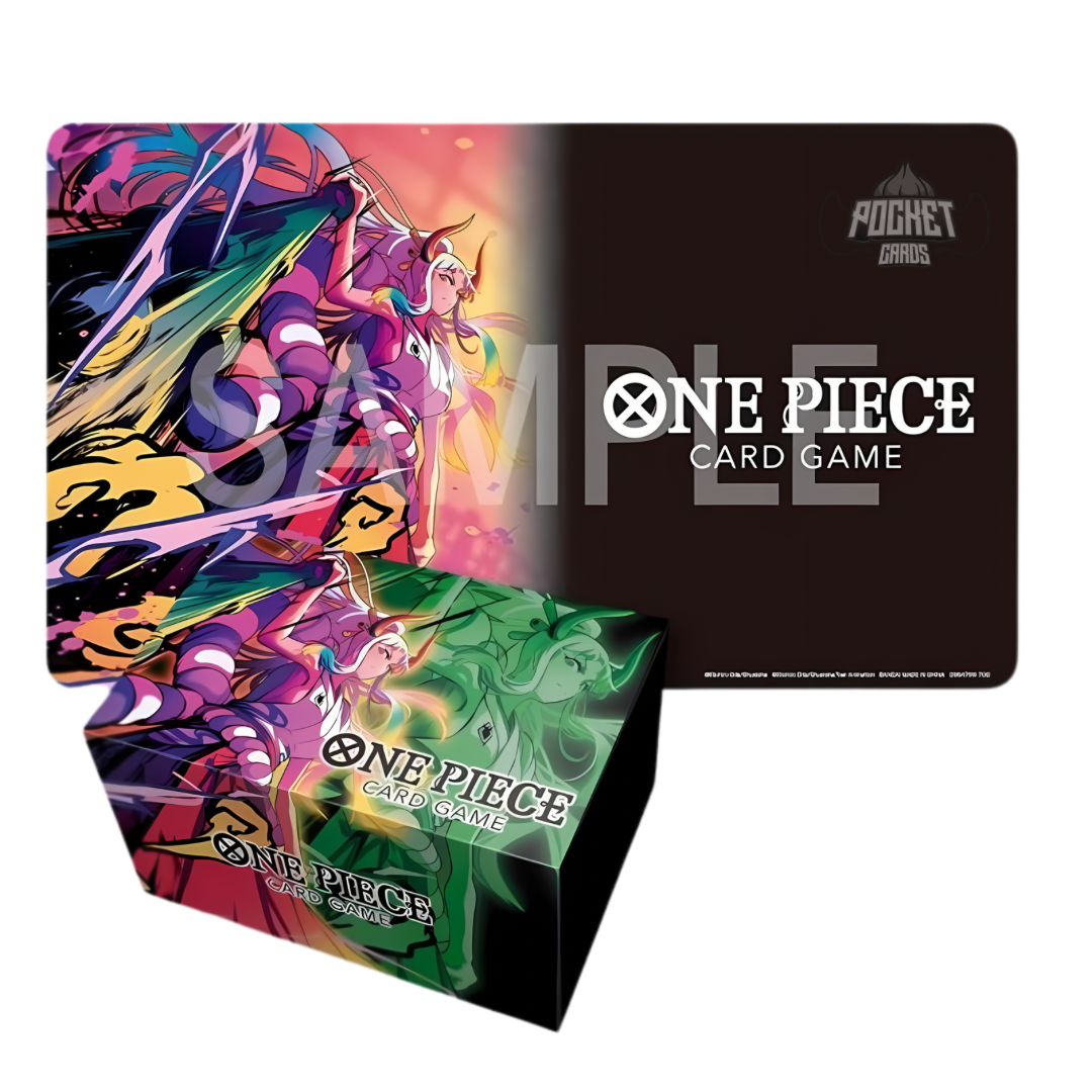 one piece card game playmat and storage box set Yamato