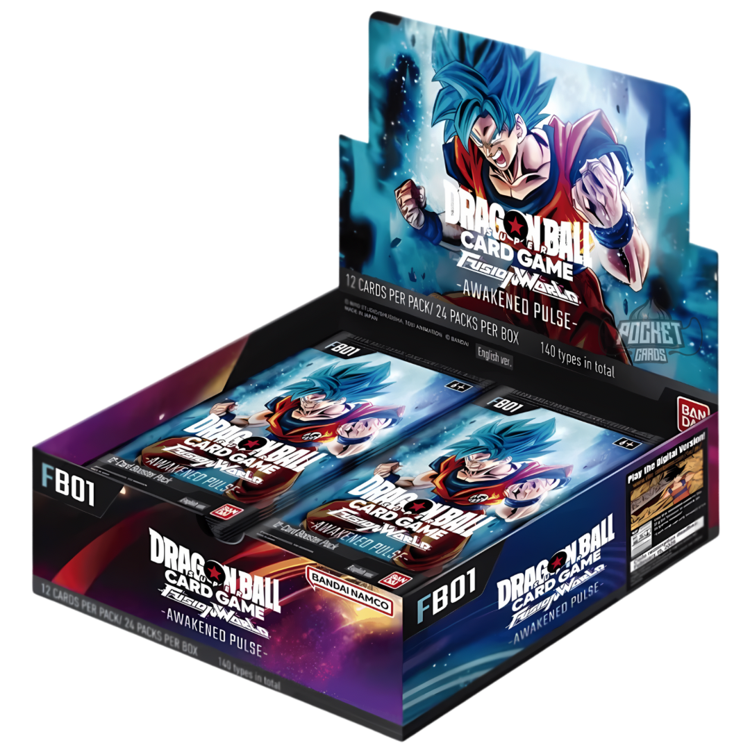 box dragon ball card game fusion world FB-01 awakened pulse