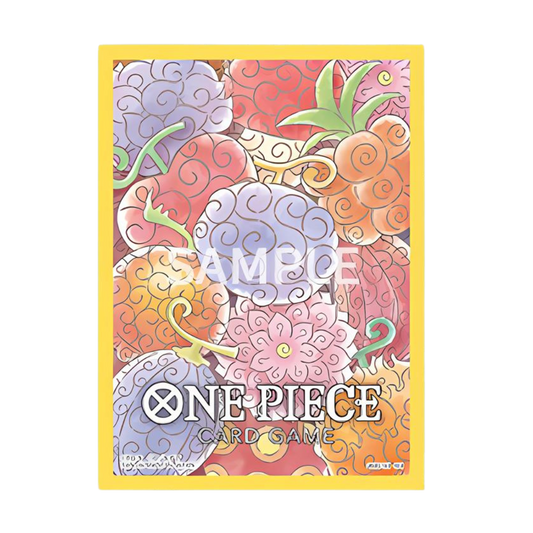 one piece card game official sleeves (devil fruits)