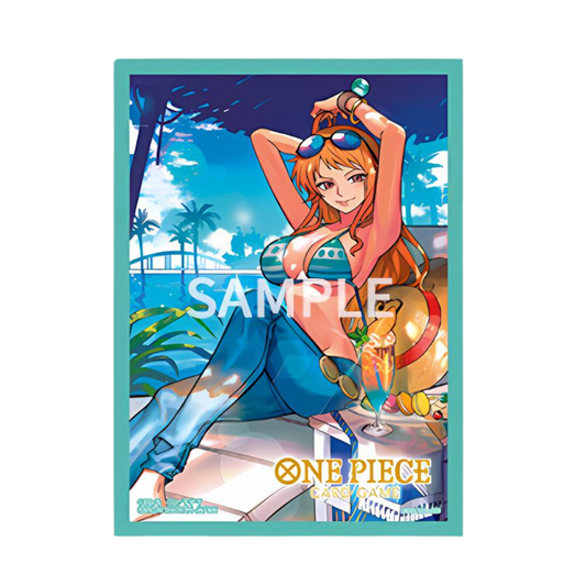 one piece card game official sleeves (Nami)