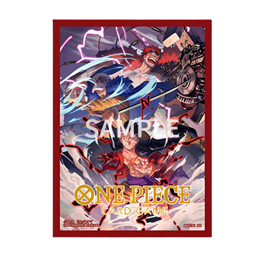 One piece card game official sleeves (the three captains)