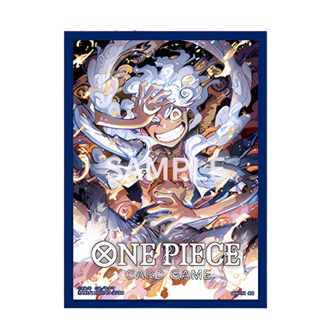 one piece card game official sleeves (luffy gear 5)