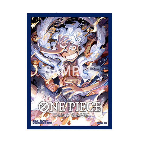 one piece card game official sleeves (luffy gear 5)