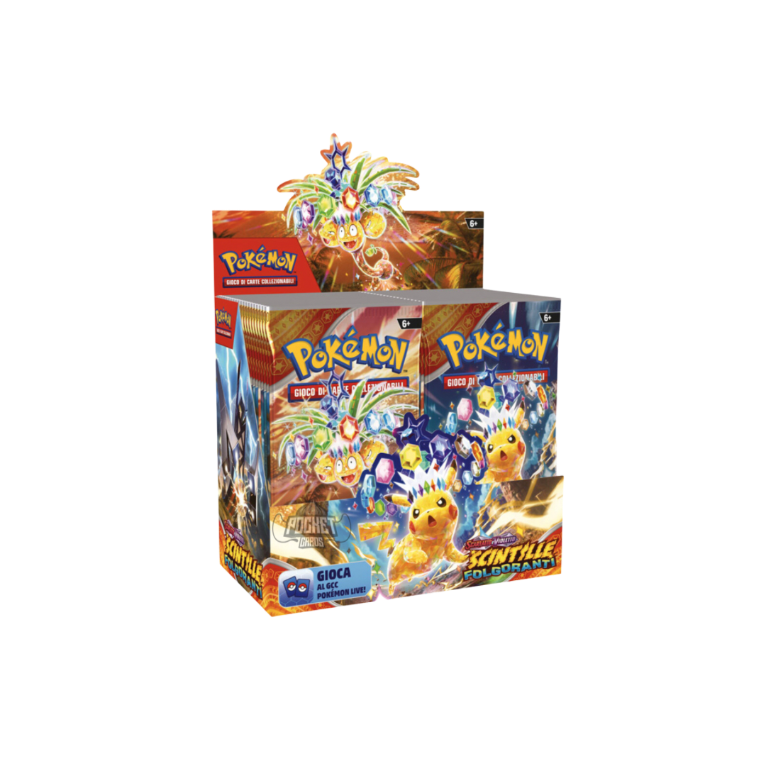 booster box - scarlatto e violetto scintille folgoranti (ITA)