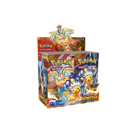 booster box - scarlatto e violetto scintille folgoranti (ITA)