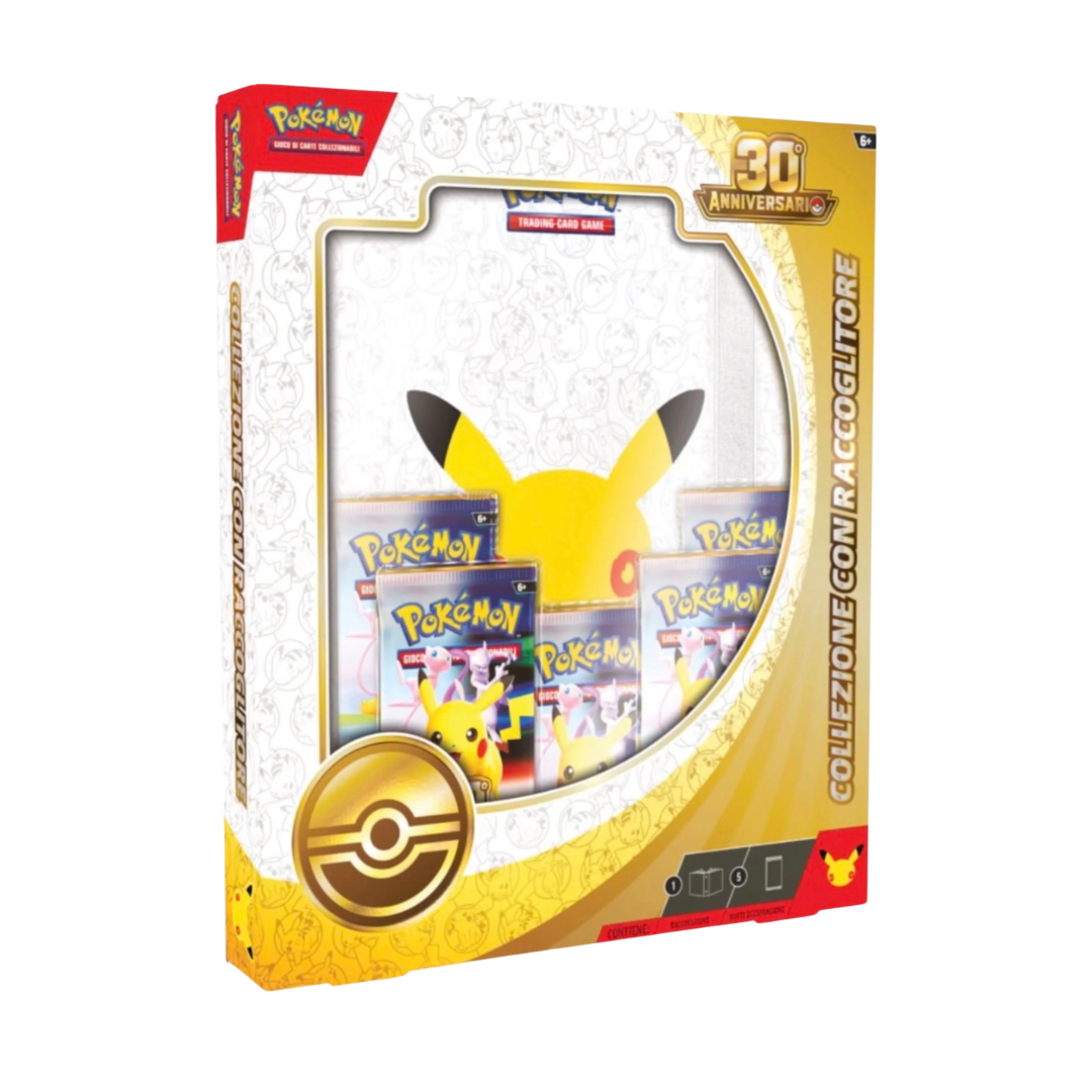 [PREORDER] pokemon collezione con raccoglitore 30TH-ITALIANO