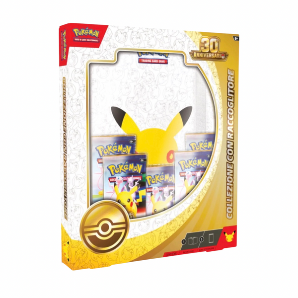 [PREORDER] pokemon collezione con raccoglitore 30TH-ITALIANO