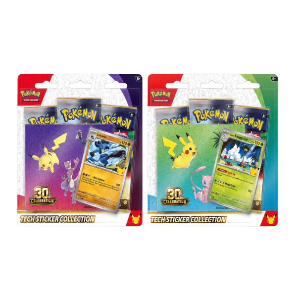 [PREORDER] Pokemon collezione con adesivi 30TH-ITALIANO